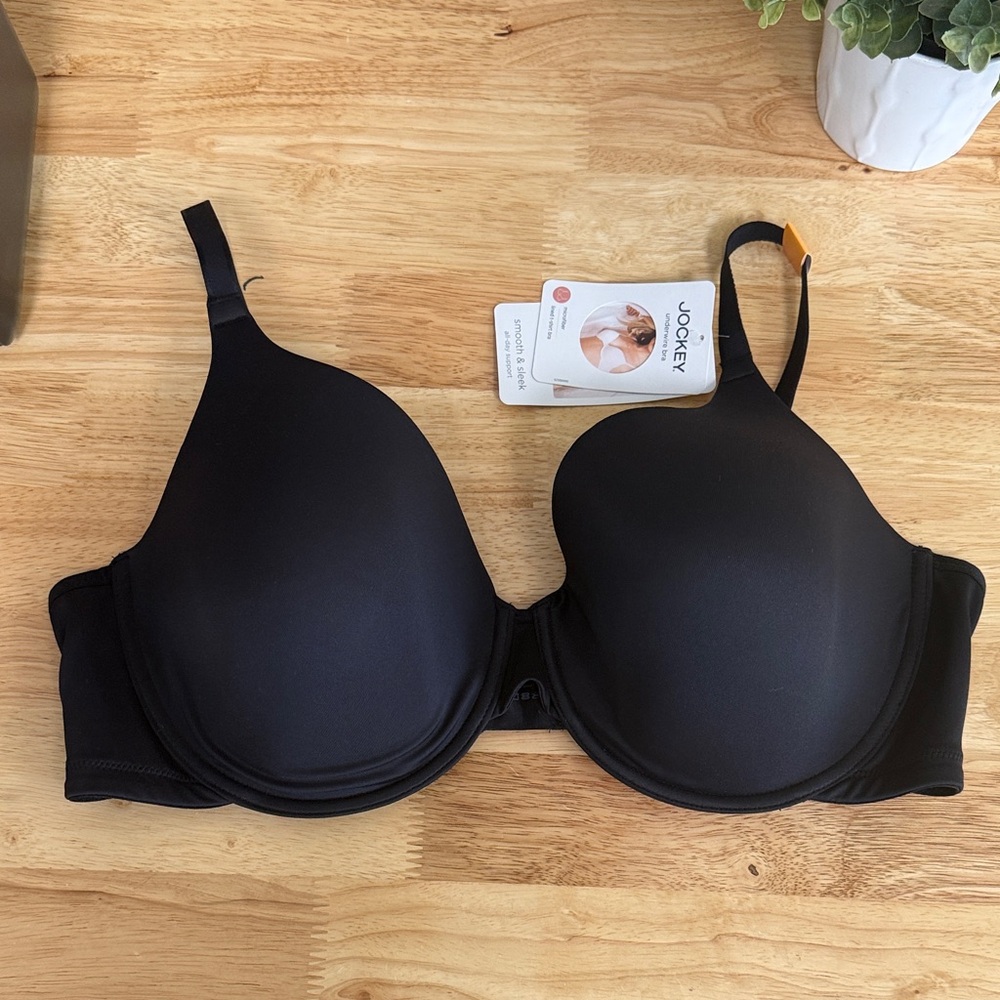 Jockey Black Seamless Molded T-Shirt Bra 42 DD